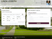Tablet Screenshot of lindajoseph.com